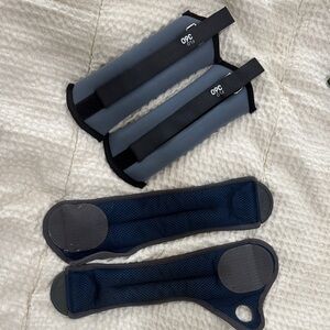 360 Ankle and Wrist Weights Set in Gray and Blue